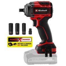 Гайкокрут ударный Einhell Professional TP-CW 18/350-C Li BL - Solo